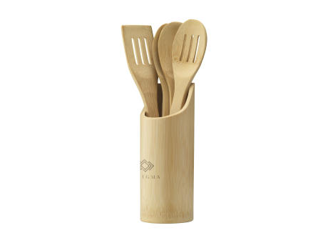 Bamboo Cooking Set Küchenset Werbeartikel