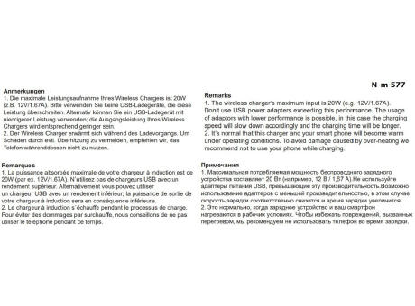 AIR 2 Wireless Charger mit leistungsstarken 15 Watt und Qi Zertifizierung Werbeartikel