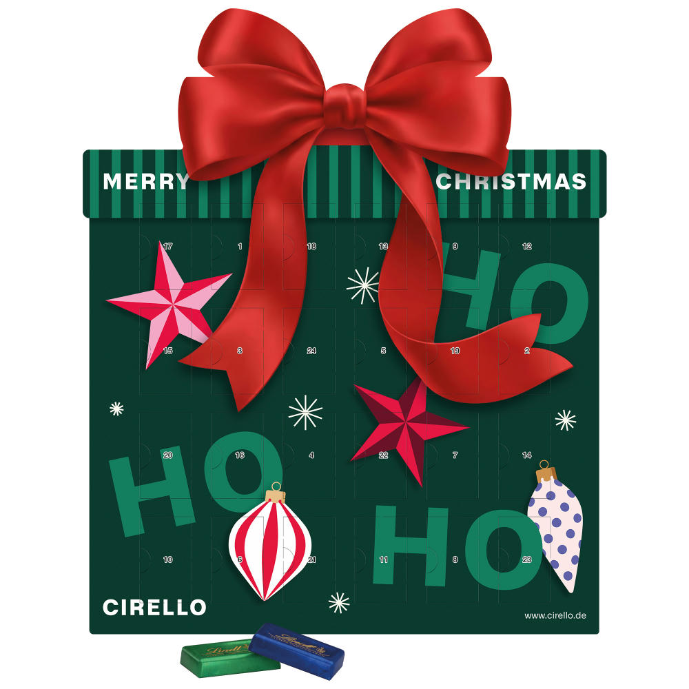 Shape Adventskalender Geschenk Werbeartikel