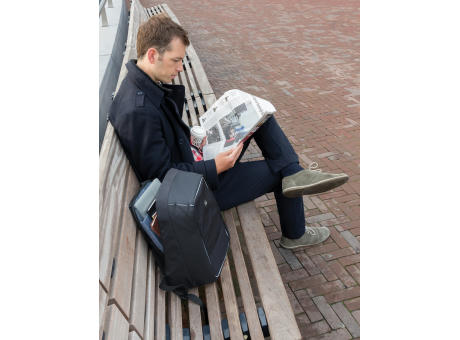 Swiss Peak 15,6" Anti-Diebstahl Laptop-Rucksack bedrucken