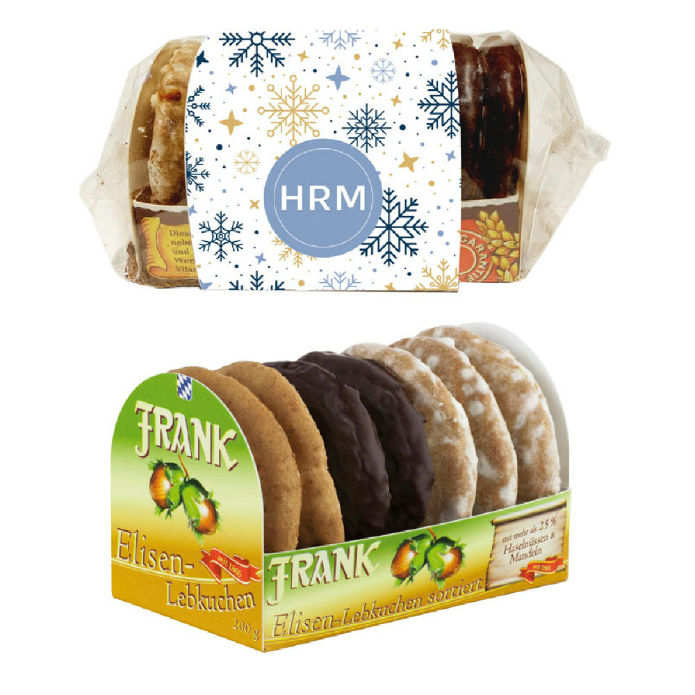 Elisen-Lebkuchen 7er im Werbeschuber  Werbeartikel