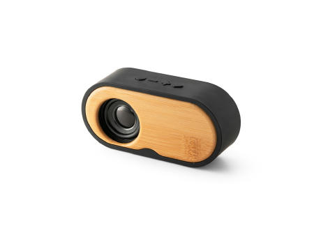 Product image TILLY. Lautsprecher 3W mit 5 Stunden Akkulaufzeit aus Bambus und Recyceltes ABS (100% rABS) Werbeartikel