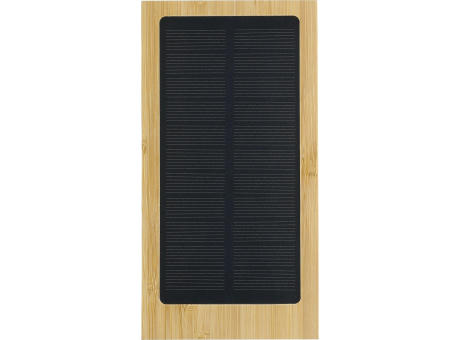 Product image Bambus Solar-Powerbank Elz bedrucken
