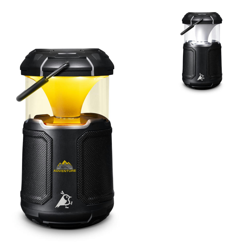 Aqiila Soundbird B10 Bluetooth-Lautsprecher mit Beleuchtung und Powerbank Werbeartikel