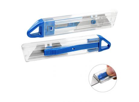 Grundfarbe glasklar, Zusatzfarbe blau