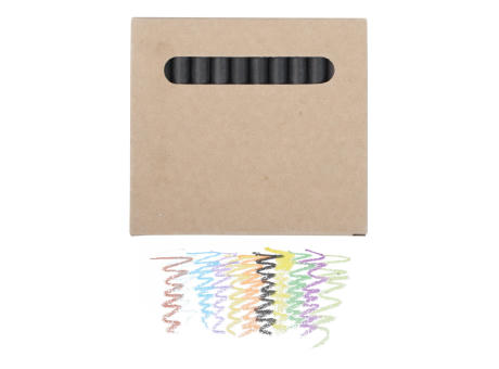 Wachsmalstift-Set (12-tlg) Lola Werbeartikel