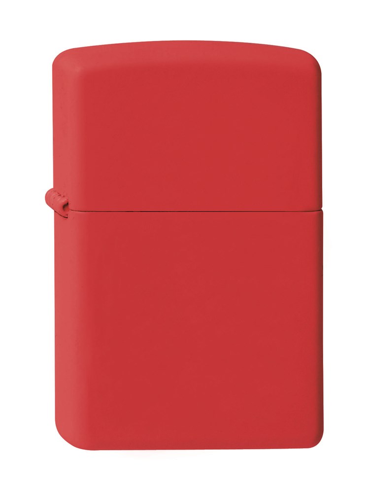 Zippo RED MATTE bedrucken