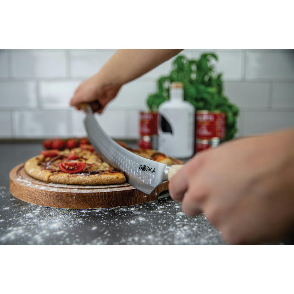 BOSKA Pizza- und Käsemesser Oslo+Nr. 4 Werbeartikel