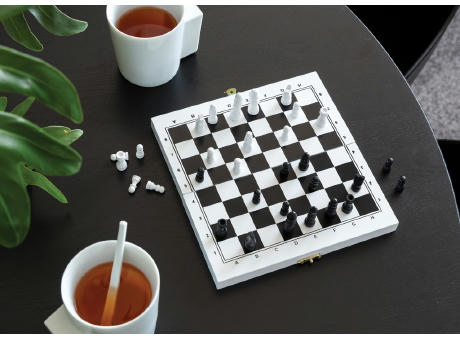 Deluxe 3-in-1-Brettspiel in Box Werbeartikel