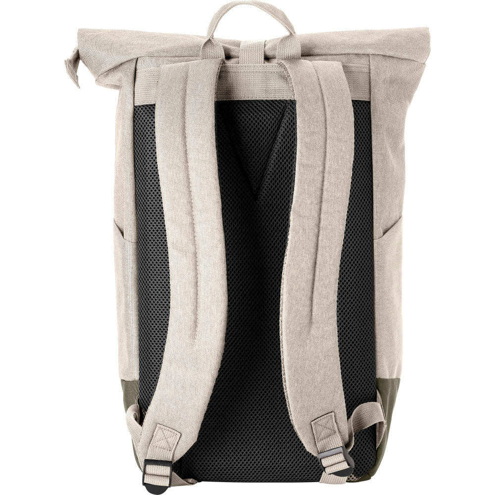 Polyester (600D) Rolltop-Rucksack Oberon Werbeartikel