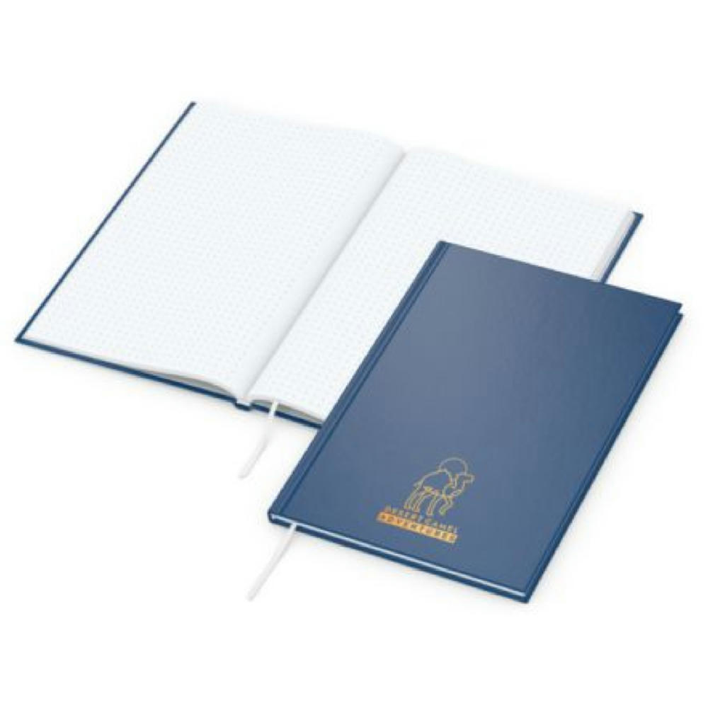 Notizbuch Memo-Book EXPRESS Umfang klein Hardcover matt-farbig Werbeartikel