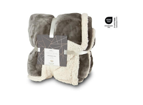 Product image Kuscheldecke Sherpa - 150 x 200 cm, 430 g/m² Werbeartikel