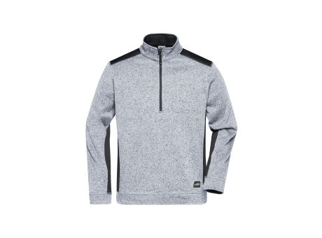 weiß/grau (white-melange/carbon)