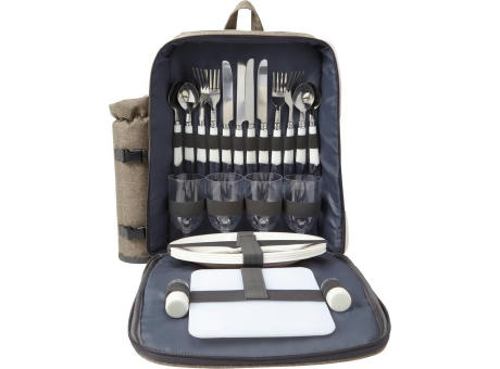 Picknick-Rucksack aus Polyester Allison Werbeartikel