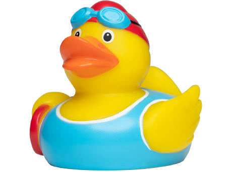Quietsche-Ente Schwimmanfänger Werbeartikel