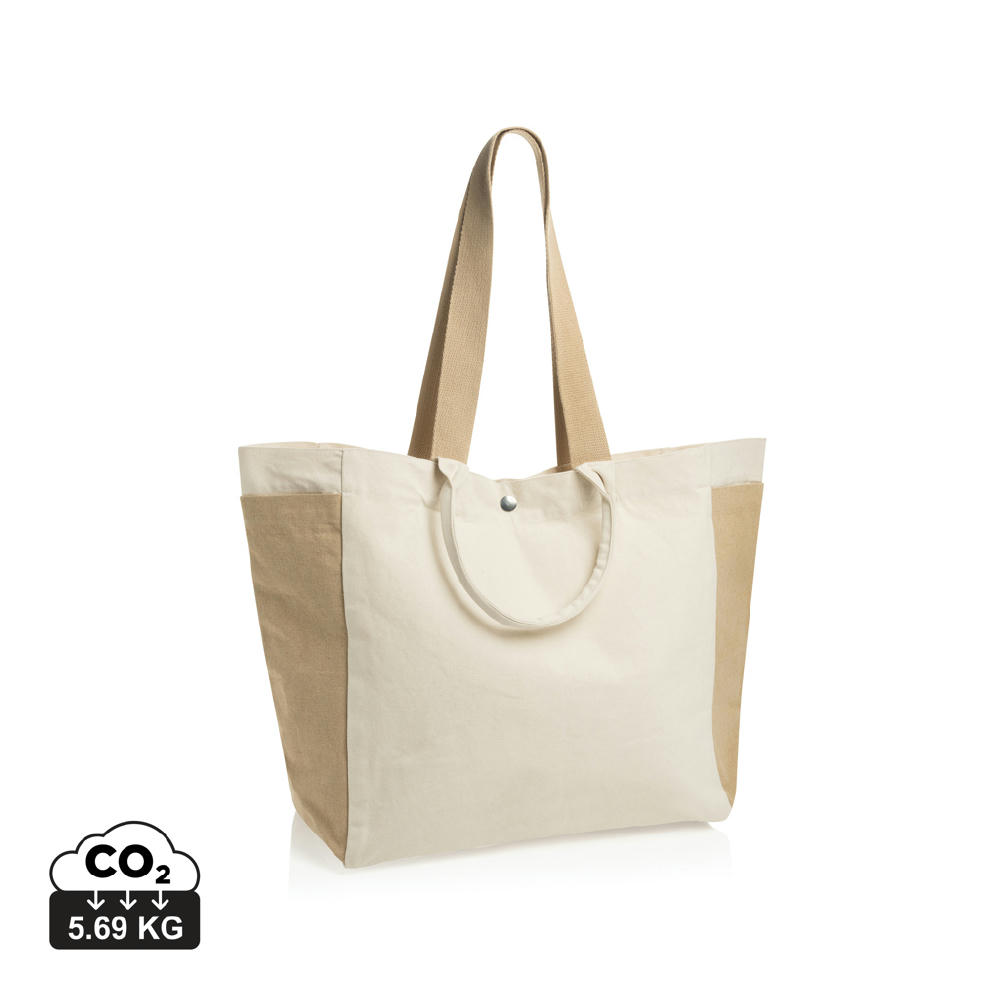 BEAU AWARE™ Allround-Shopper aus rec. Canvas 400gr/m² Werbeartikel