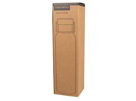 JUMBO MILITARY - Vakuum-Isolierflasche Werbeartikel