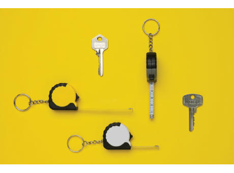 MeasureMate 1m Schlüsselband aus RCS recyceltem ABS bedrucken