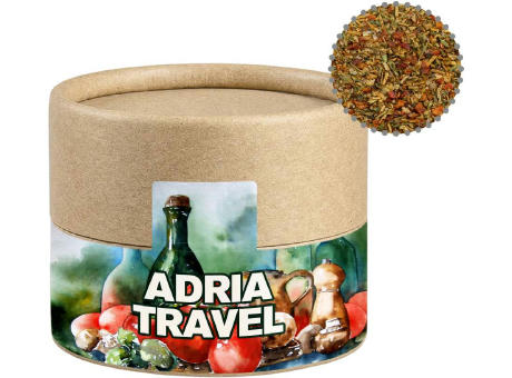 Product image Gewürzmischung Mediterraner Veggie Mix, ca. 28g, Kraftpapierdose Mini Werbeartikel