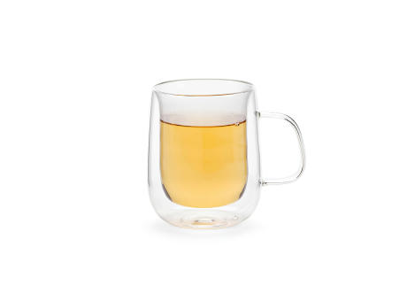 Elbe 450 Tasse Borosilikat Glas 440 ml  Werbeartikel
