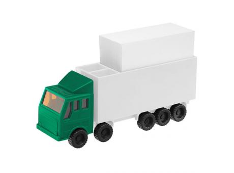 Führerhaus grün, Anhänger weiß