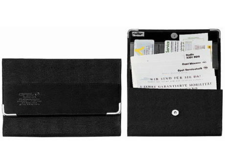 Product image CreativDesign® Wagenpapiertasche "CarDeLuxeLabel" schwarz bedrucken
