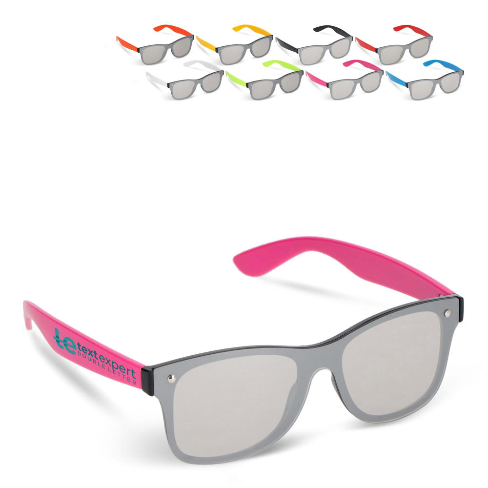 Product image Justin R-PC Sonnenbrille mit verspiegelten Uni-Gläsern UV400 Werbeartikel