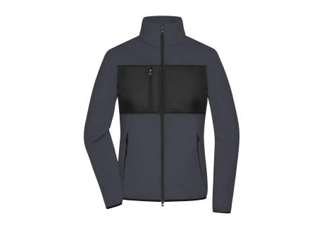Ladies' Fleece Jacket - Fleecejacke im Materialmix Werbeartikel