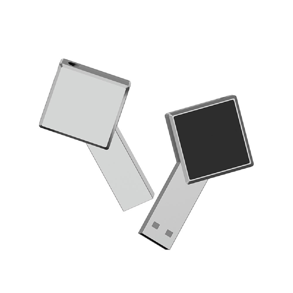 USB-Stick LED 07 USB 2.0 COB   1 GB Silber Werbeartikel