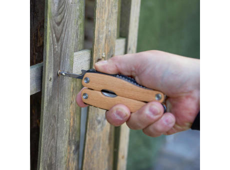 Multitool "Wood", groß Werbeartikel