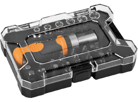 Bit-Set "Forte Pocket Driver 27 HC orange" Werbeartikel