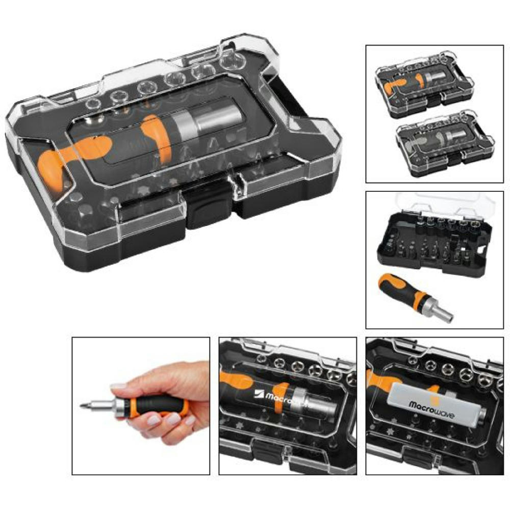 Product image Bit-Set "Forte Pocket Driver 27 HC orange" Werbeartikel