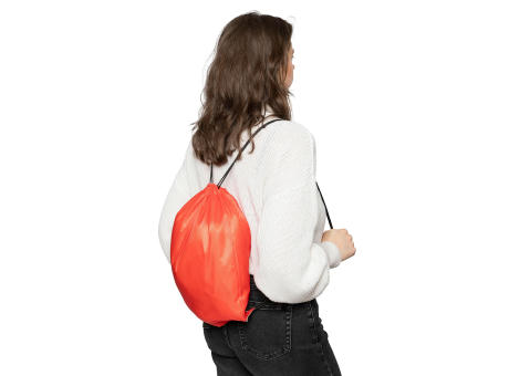 210D Polyester Kordelzug Rucksack Isolde Werbeartikel
