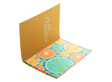 Postkarte mit Brillenreinigungstuch Dioptry Mail Eco bedrucken