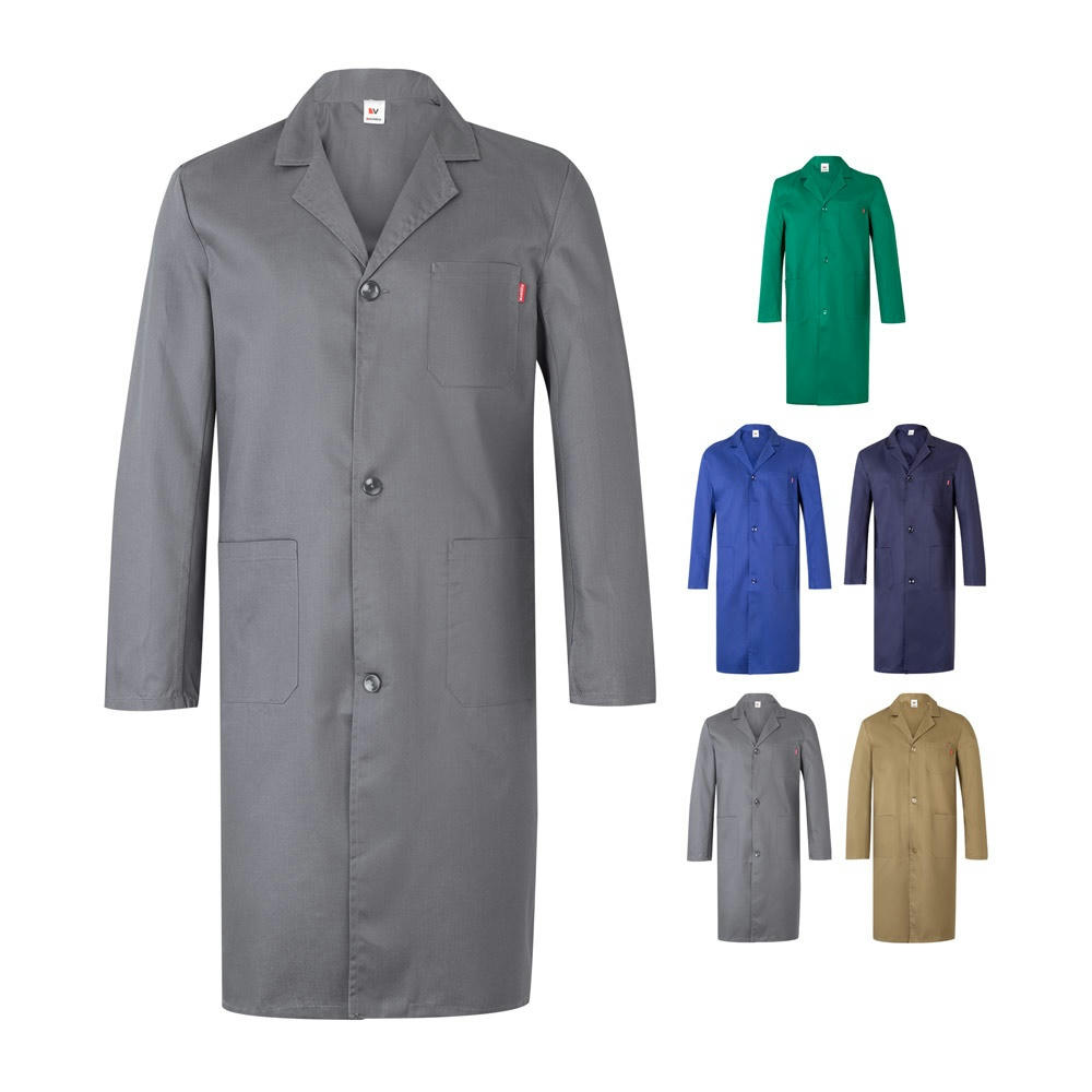 Product image VL DANU. Kittel aus Twill (175 g/m²), aus Baumwolle (35 %) und Polyester (65 %) Werbeartikel