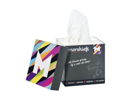 Taschentuchbox mit Deckel bedrucken