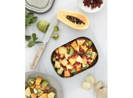 Black+Blum Stainless Steel Lunch Box groß Werbeartikel