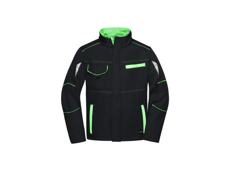 schwarz/grün (black/lime-green)
