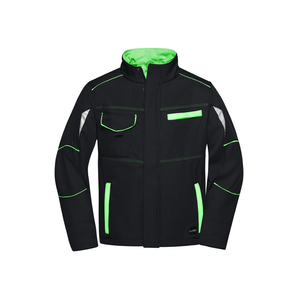 Product image Workwear Softshell Jacket - COLOR - - Funktionelle Softshelljacke mit hochwertiger Ausstattung Werbeartikel