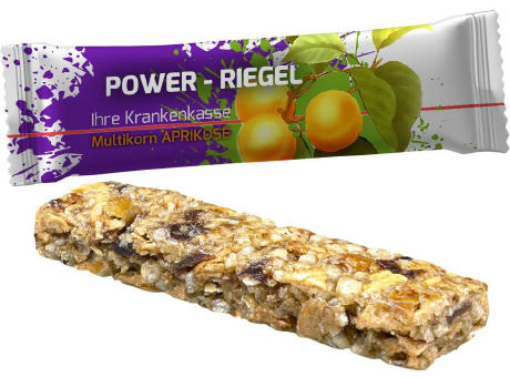 Müsliriegel Multikorn-Aprikose, 30g, Flowpack Werbeartikel