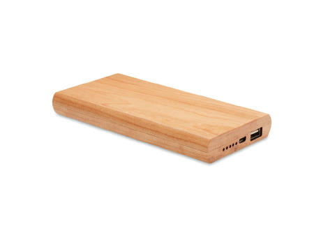 Product image Powerbank 4000 mAh Bambus bedrucken