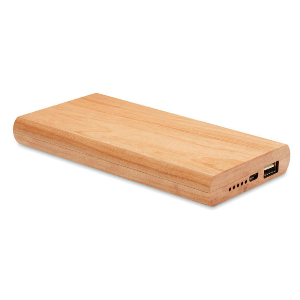 Product image Powerbank 4000 mAh Bambus Werbeartikel