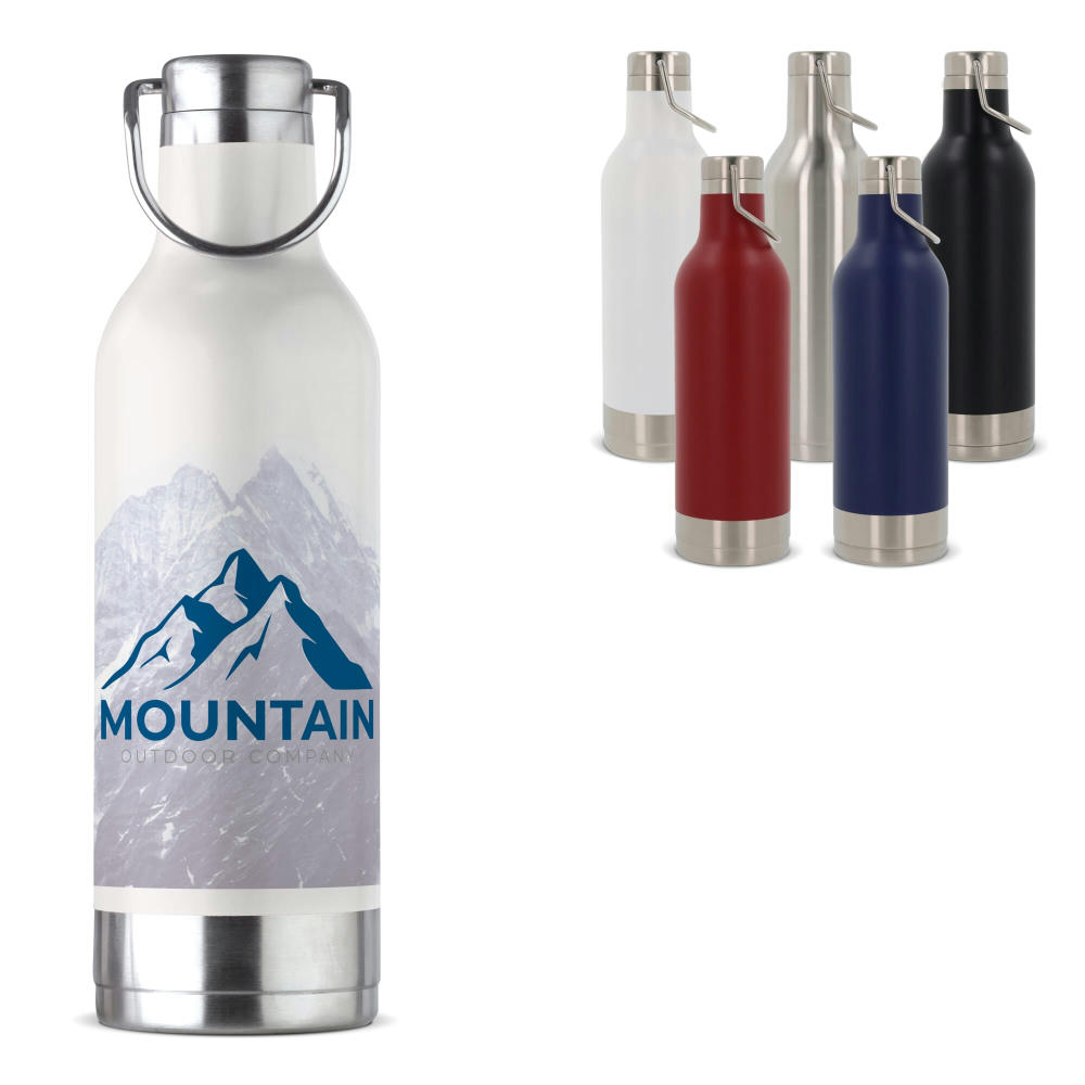 Edelstahl-Isolierflasche 400ml Werbeartikel