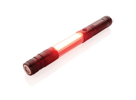 Große Teleskop-Leuchte mit COB Werbeartikel