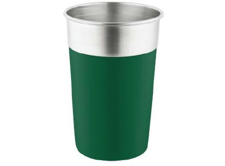 Metmaxx® Thermobecher "SteelColourCup" Grün Werbeartikel