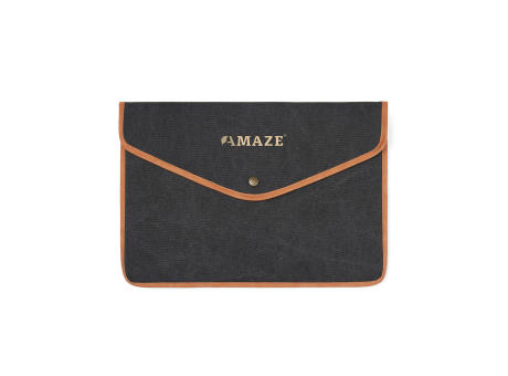 VINGA Bosler 16" Laptop-Tasche aus GRS recyceltem Canvas bedrucken