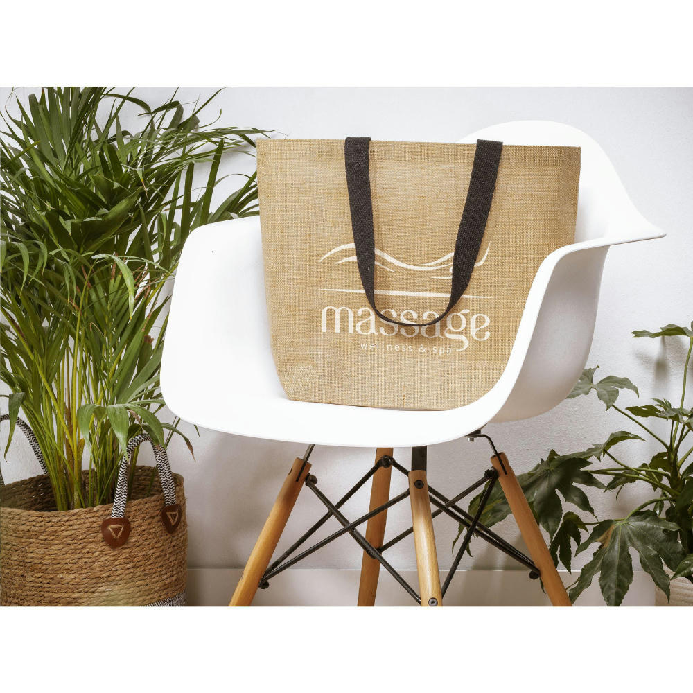 Elegance Bag Jute-Einkaufstasche Werbeartikel