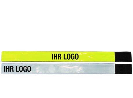Reflektions-Klettband Quality 38 cm lang bedrucken