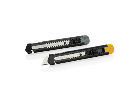 Nachfüllbares Abbrechmesser aus RCS recyceltem Kunststoff Werbeartikel