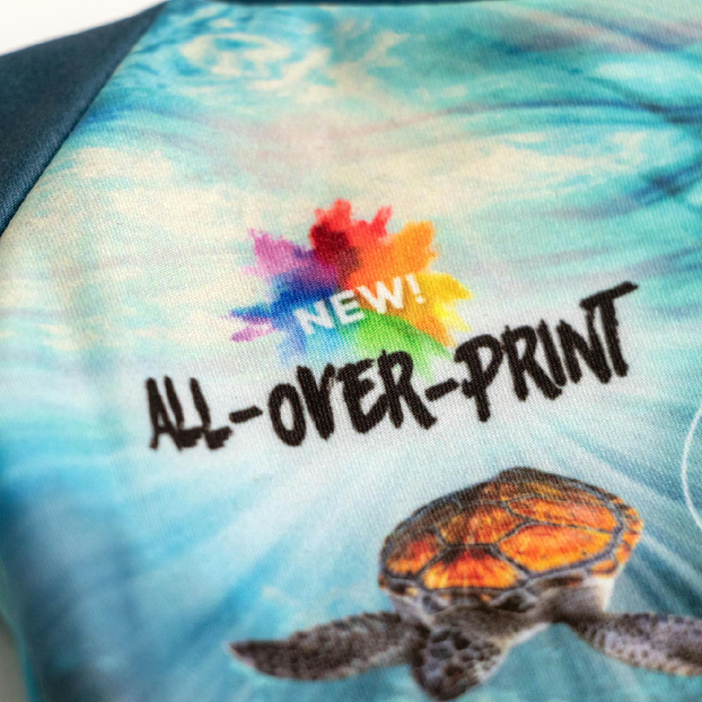 Mini-T-Shirt All-Over-Print Werbeartikel